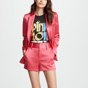 Alice + Olivia Silky Bergen Loose Blazer and Cady Shorts Set